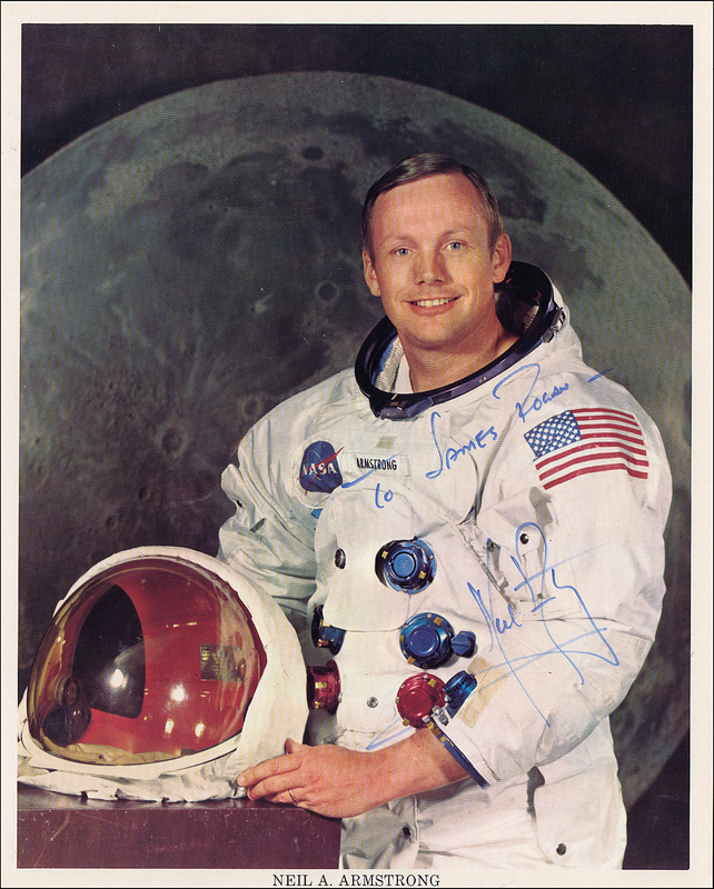 Lot 347 Neil Armstrong