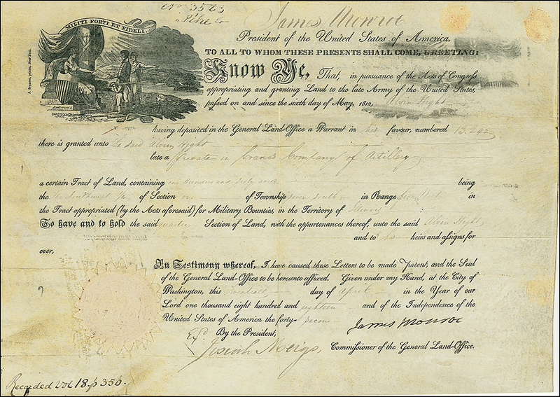 Lot 81 James Monroe