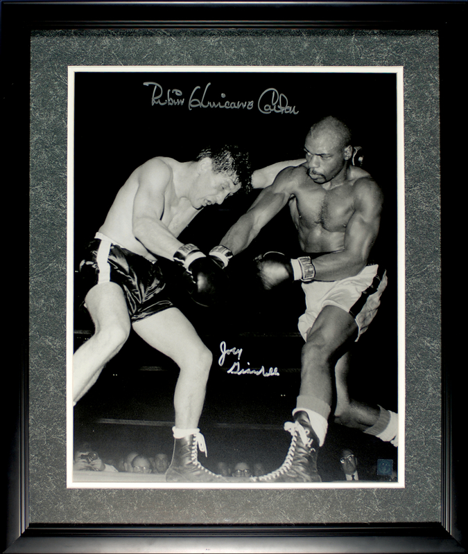 Lot 1353 Rubin “Hurricane” Carter and Joey Giardello