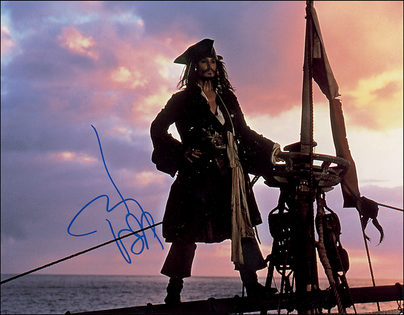 Lot 938 Johnny Depp