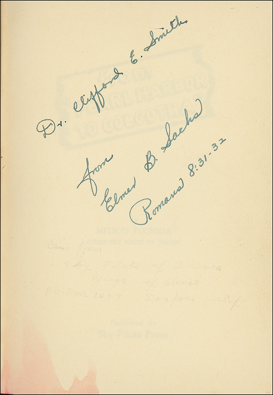 Lot 279 Mitsuo Fuchida