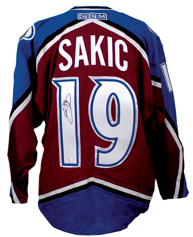 Lot 1514 Joe Sakic