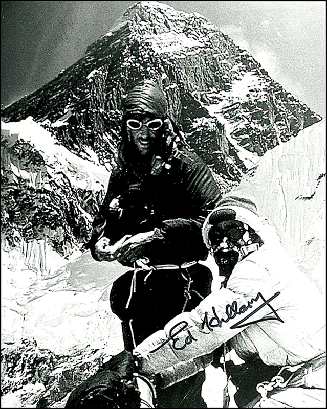 Lot 180 Edmund Hillary