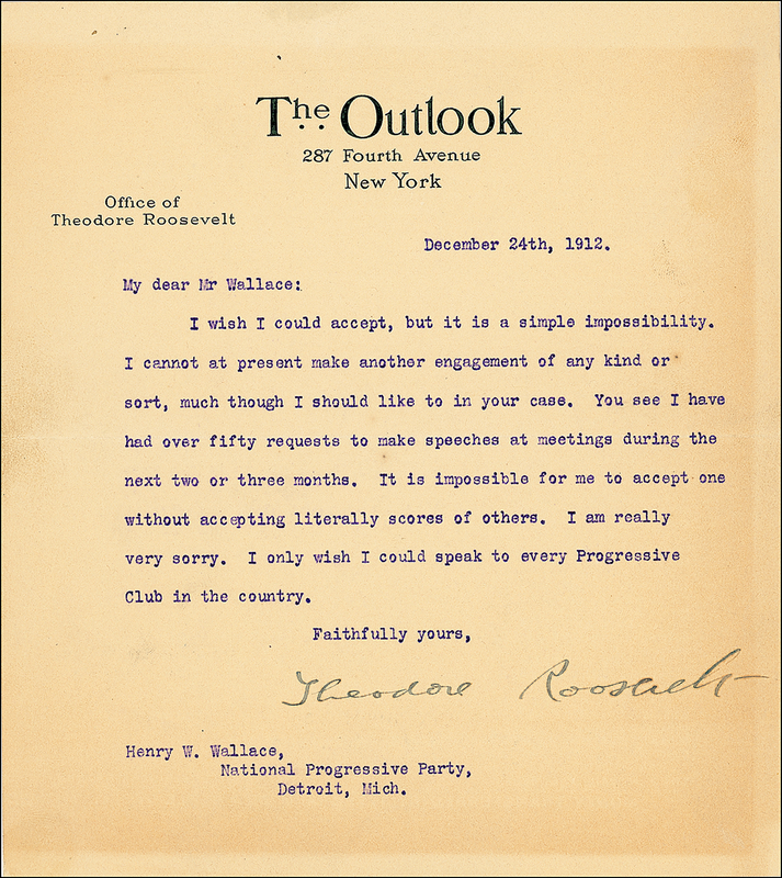Lot 115 Theodore Roosevelt