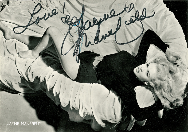 Lot 1105 Jayne Mansfield