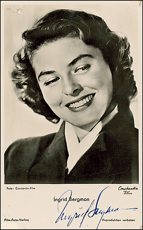 Lot 858 Ingrid Bergman