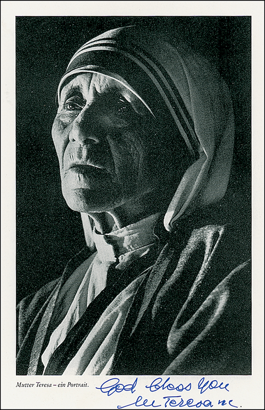 Lot 210 Mother Teresa