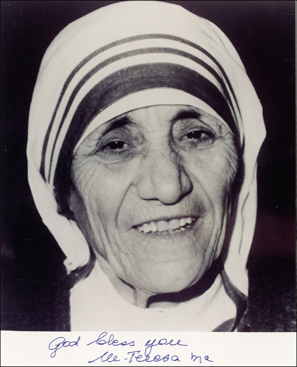 Lot 211 Mother Teresa