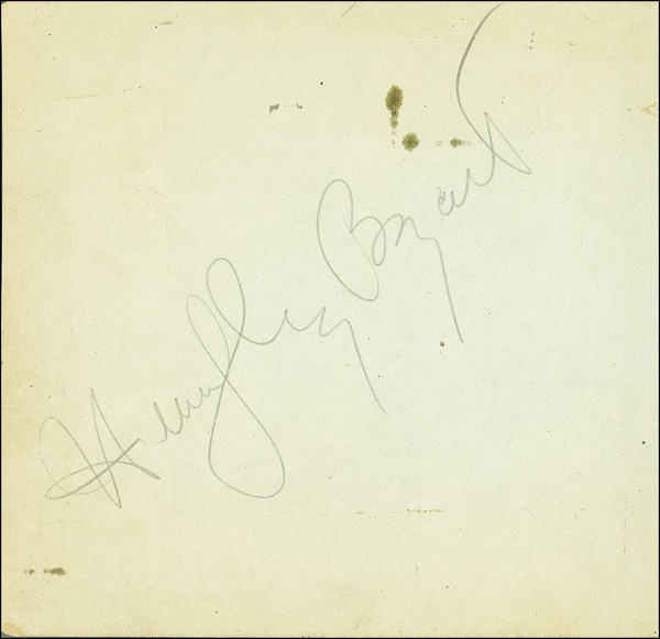 Lot 871 Humphrey Bogart