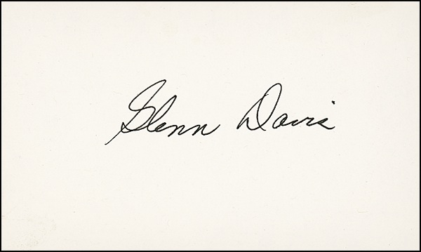 Lot 1341 Doc Blanchard and Glenn Davis