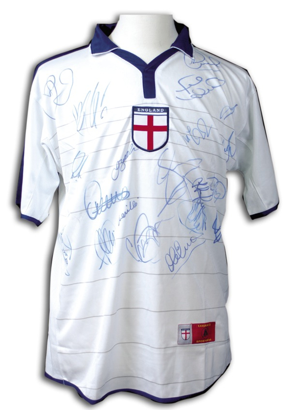 Lot 1525 Soccer: England World Cup Team