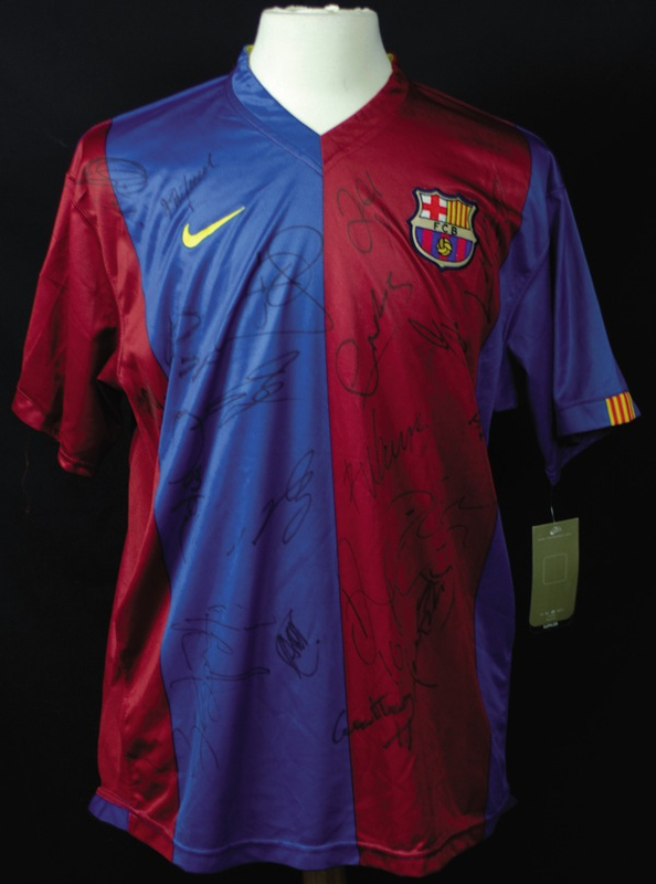 Lot 1526 Soccer: FC Barcelona