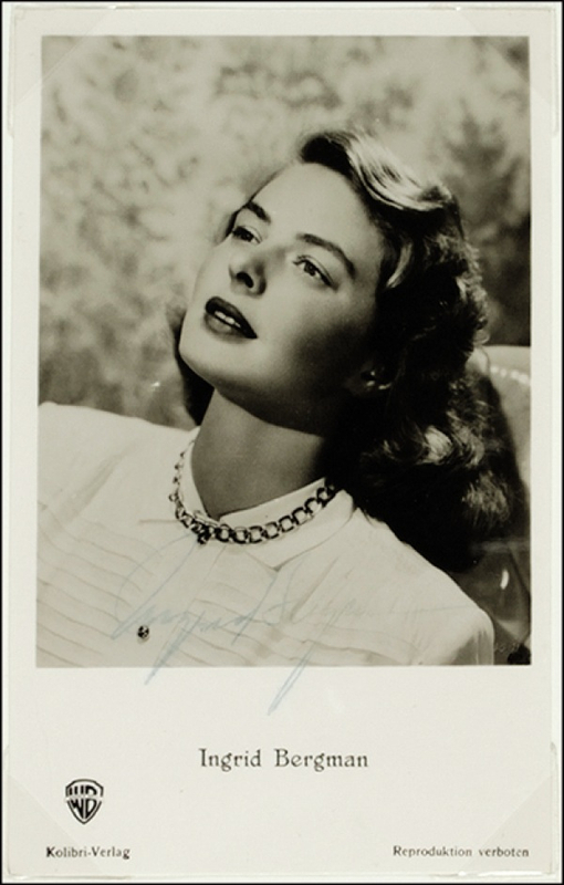 Lot 861 Ingrid Bergman