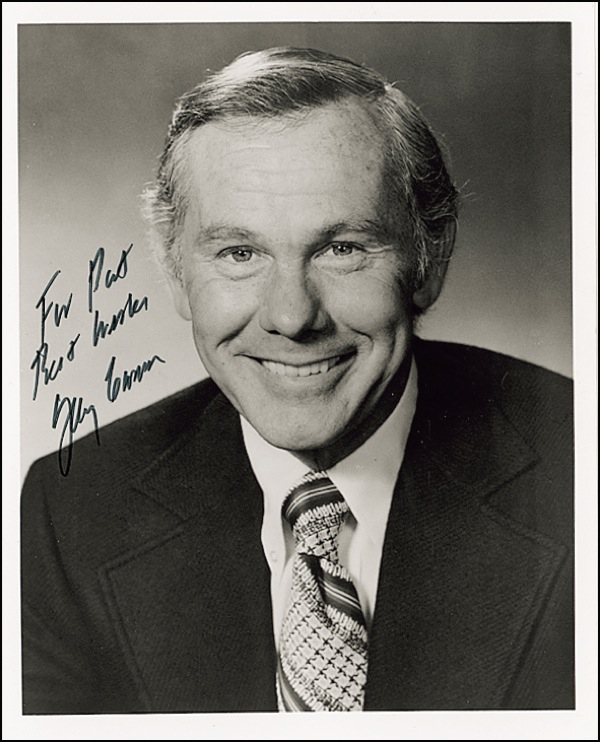 Lot 893 Johnny Carson