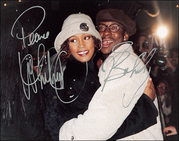 Lot 660 Whitney Houston and Bobby Brown