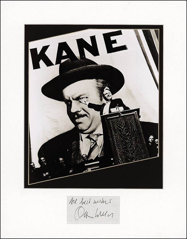 Lot 1275 Orson Welles