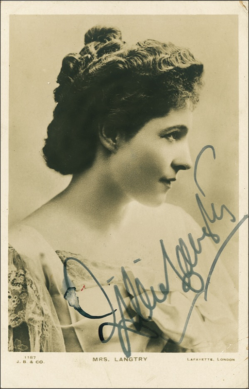 Lot 1076 Lillie Langtry