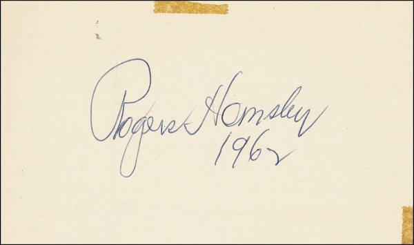 Lot 1419 Rogers Hornsby