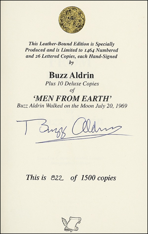 Lot 332 Buzz Aldrin