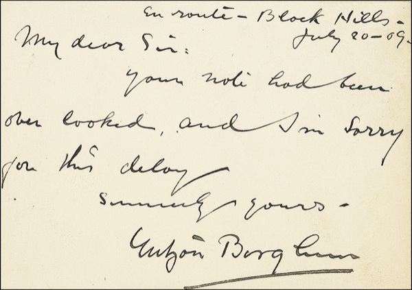 Lot 396 Gutzon Borglum