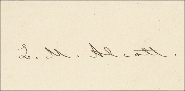 Lot 390 Louisa May Alcott
