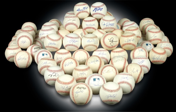 Lot 1334 Baseballs