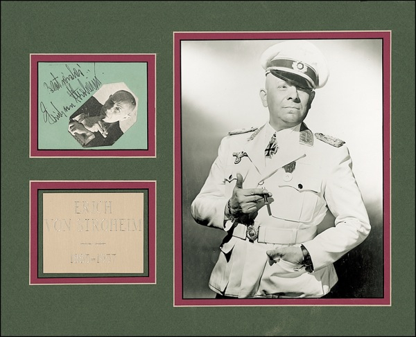 Lot 1269 Erich von Stroheim