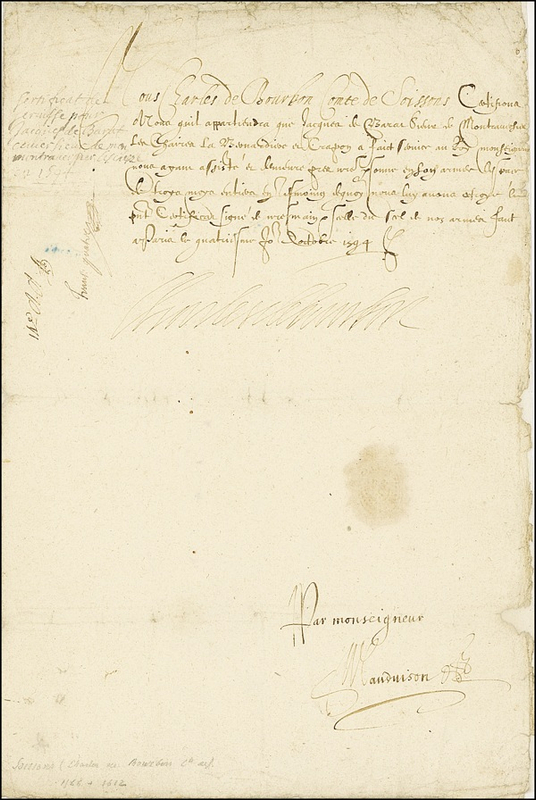 Lot 141 Charles de Bourbon