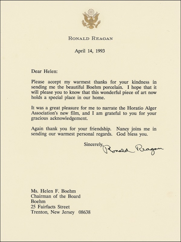Lot 99 Ronald Reagan