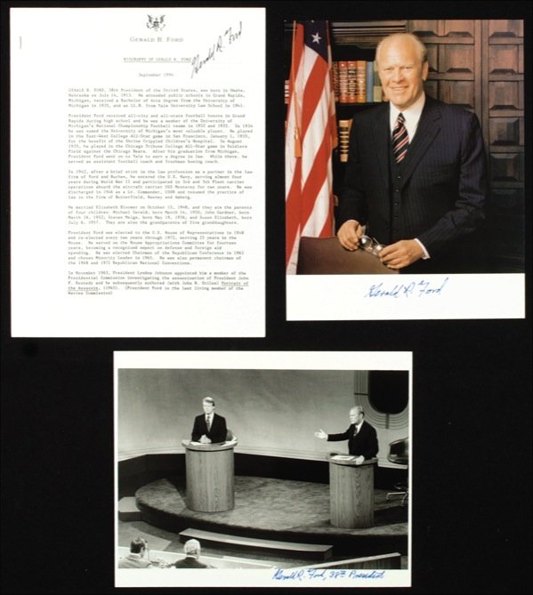 Lot 43 Gerald Ford