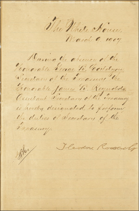 Lot 117 Theodore Roosevelt