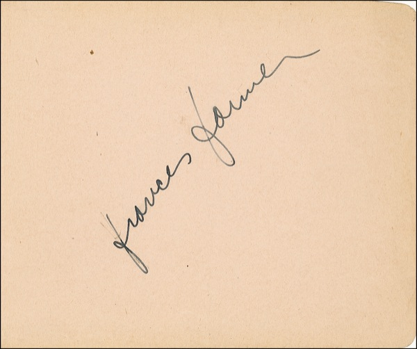 Lot 958 Frances Farmer