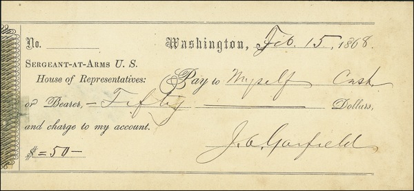 Lot 47 James A. Garfield
