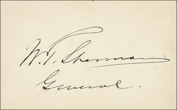 Lot 328 William T. Sherman