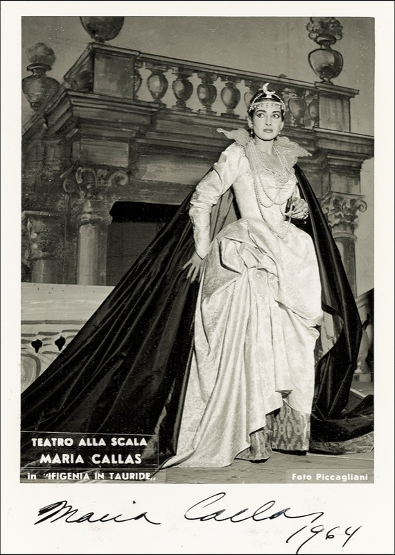 Lot 601 Maria Callas