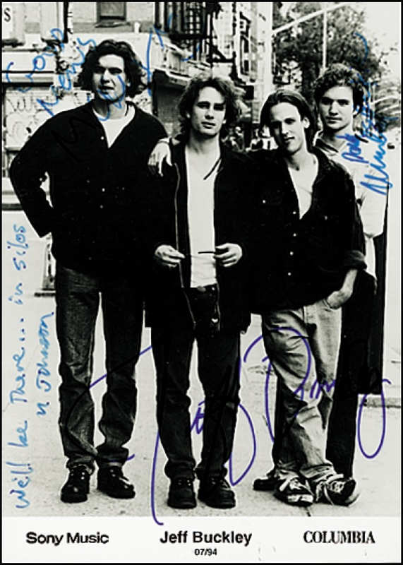 Lot 599 Jeff Buckley
