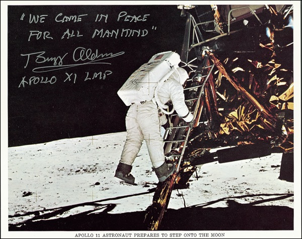 Lot 333 Buzz Aldrin