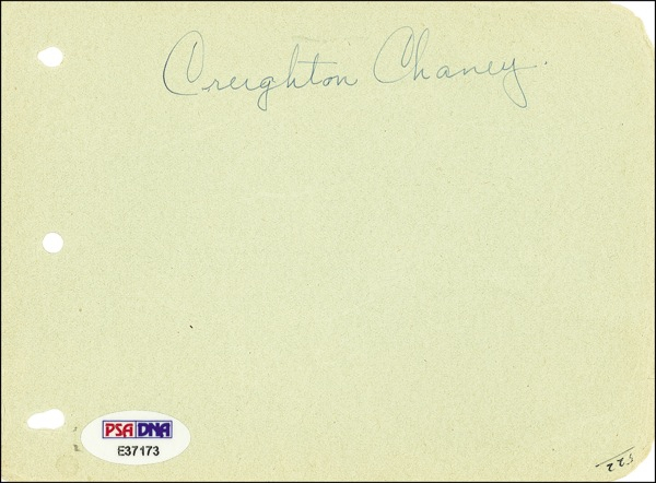 Lot 898 Lon Chaney, Jr