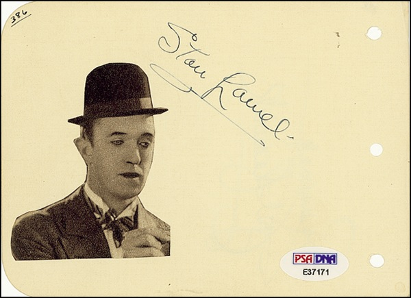 Lot 1078 Stan Laurel