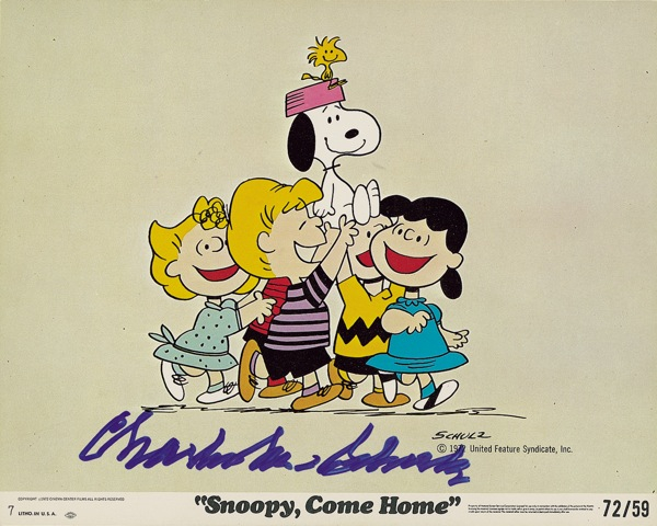 Lot 539 Charles Schulz
