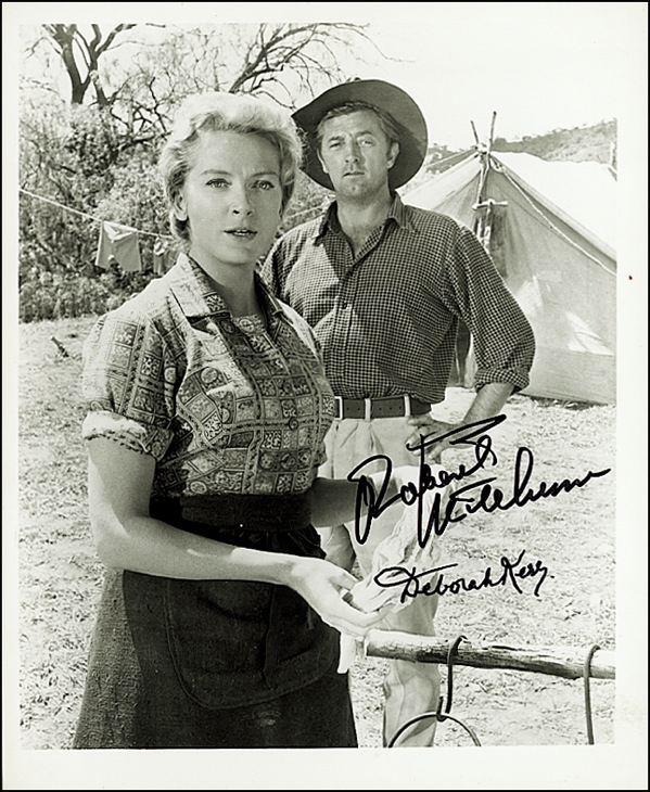 Lot 1125 Robert Mitchum and Deborah Kerr