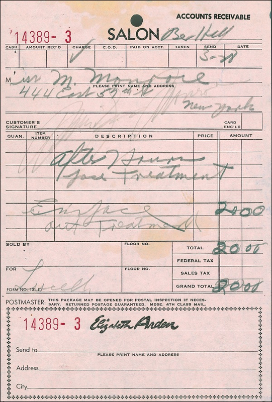 Lot 1130 Marilyn Monroe