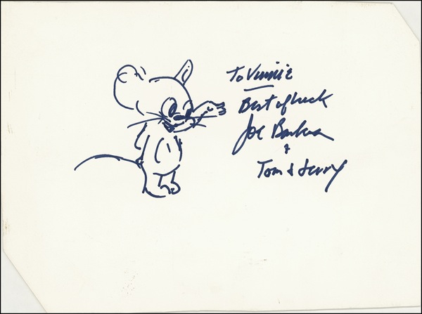 Lot 502 Joe Barbera
