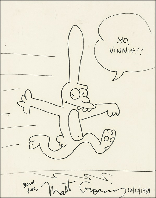 Lot 518 Matt Groening