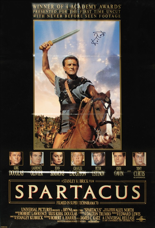 Lot 949 Kirk Douglas