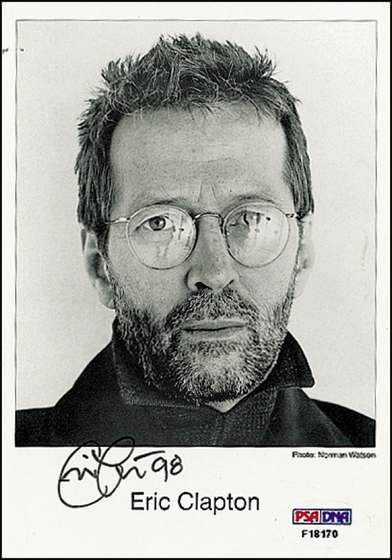 Lot 609 Eric Clapton