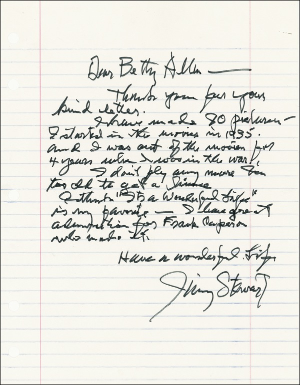 Lot 1231 James Stewart