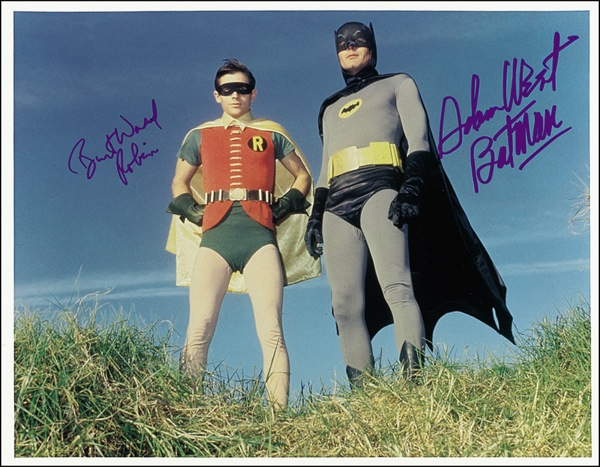 Lot 853 Batman: Adam West and Burt Ward