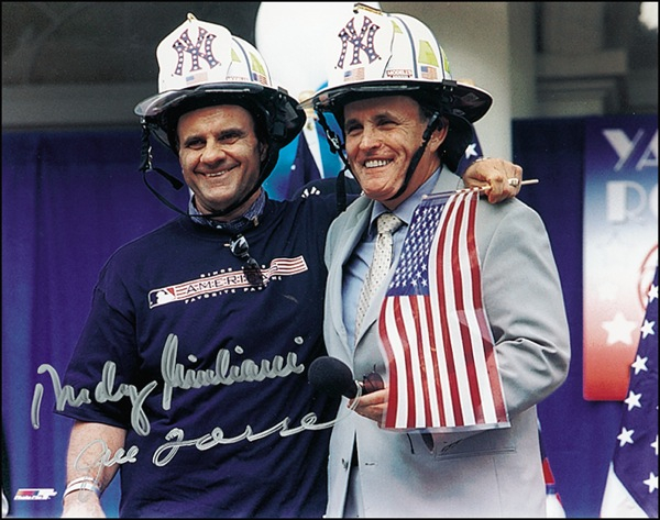 Lot 170 Rudy Giuliani and Joe Torre