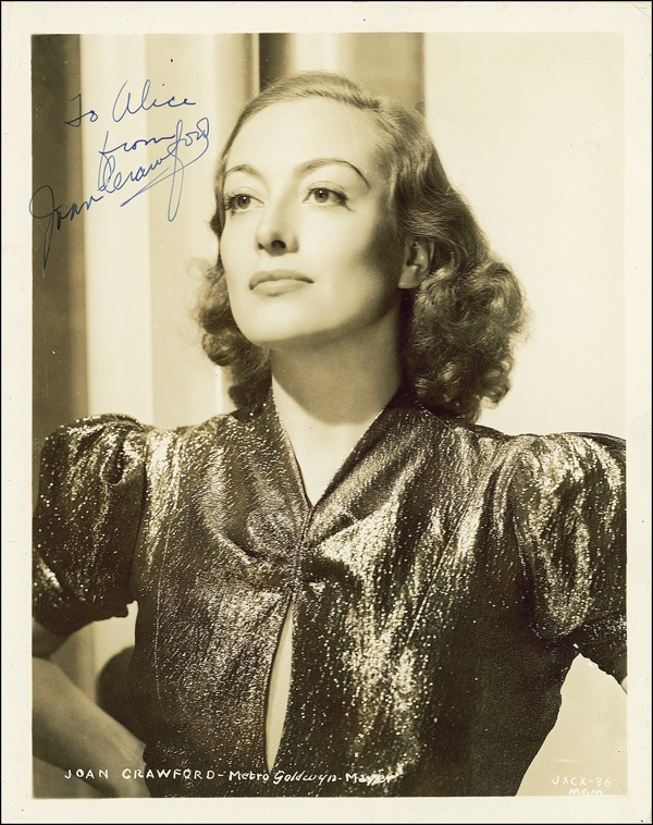Lot 925 Joan Crawford